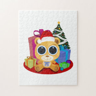 Puzzle Ours en peluche - Noël