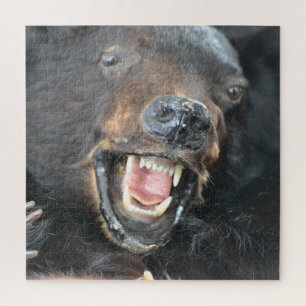 Puzzle Ours noir effrayant