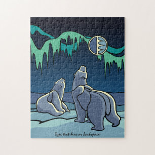 Puzzle Ours Polaire Personnalisé Ours Polaire Cade