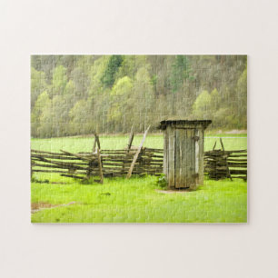 Puzzle Outhouse de Smoky Mountains