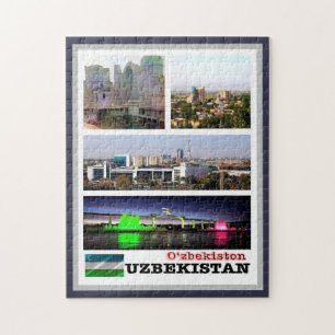 Puzzle Ouzbékistan - Mosaic -