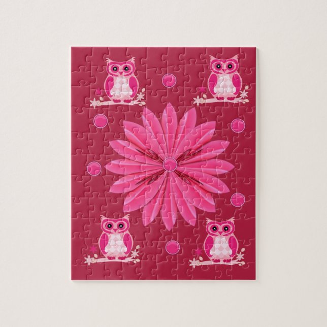 Puzzle Owl Jigsaw (Vertical)