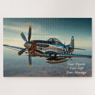 Puzzle P-51 Mustang Impression artiste Légende du ciel