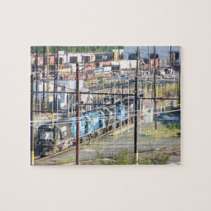 Puzzle PA du sud d'Harrisburg de yard de chemin de fer