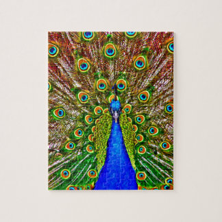 Puzzle Pacock
