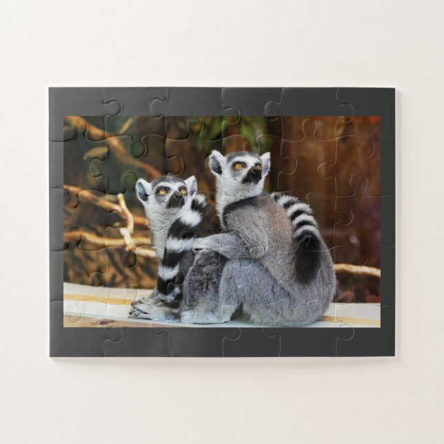 Puzzle Paire Lemur (Horizontal)