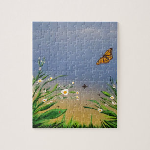 Puzzle Paix aux papillons