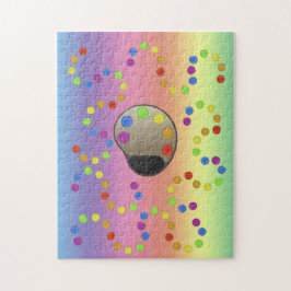 Puzzle - palette de peinture