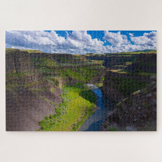 Puzzle Palouse River Canyon Washington State Difficulté (Horizontal)