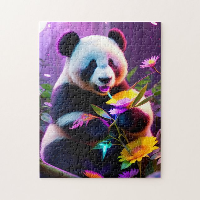 Puzzle Panda (Vertical)