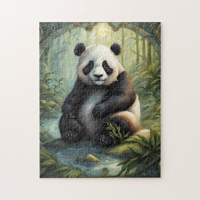 Puzzle Panda (Vertical)