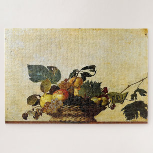 Puzzle Panier de fruits (1599) de Caravaggio