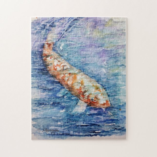 Puzzle Panier poisson (Vertical)