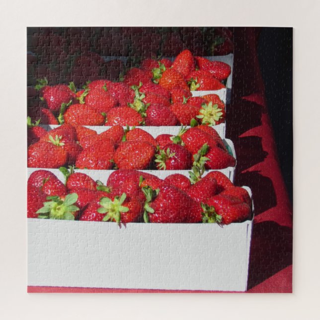 Puzzle - Paniers de fraises (Vertical)