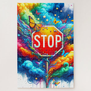 Puzzle Panneau de Stop
