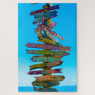 Puzzle Panneaux de signalisation Nous aimons la Floride