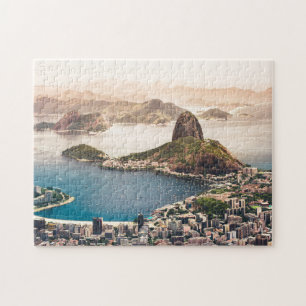 Puzzle Panorama aérien emblématique du Brésil à Rio de Ja