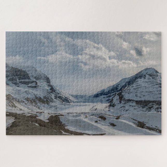Puzzle Panorama des champs de glace du Canada Columbia (Horizontal)
