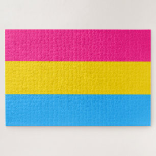 Puzzle Pansexual Pride (Pan Flag)