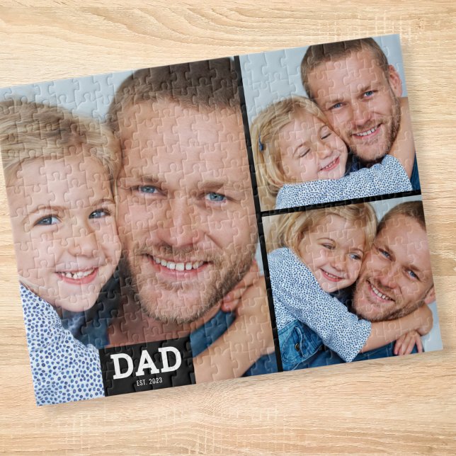 Puzzle Papa a fondé 3 Photo Moderne (Créateur téléchargé)