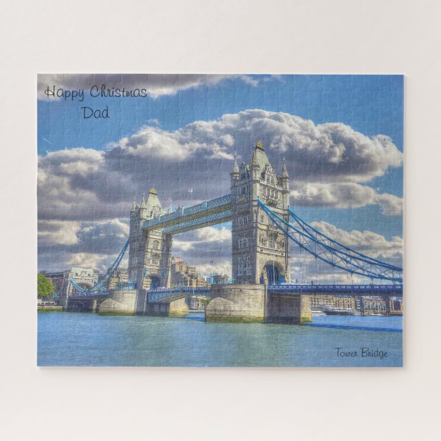 Puzzle Papa de Noël. (Horizontal)