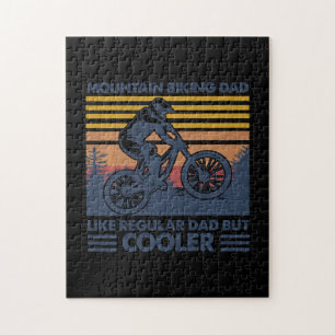 Puzzle papa de VTT comme un père ordinaire mais glacièr