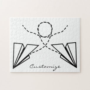 Puzzle Paper Plane Flying Thunder_Cove