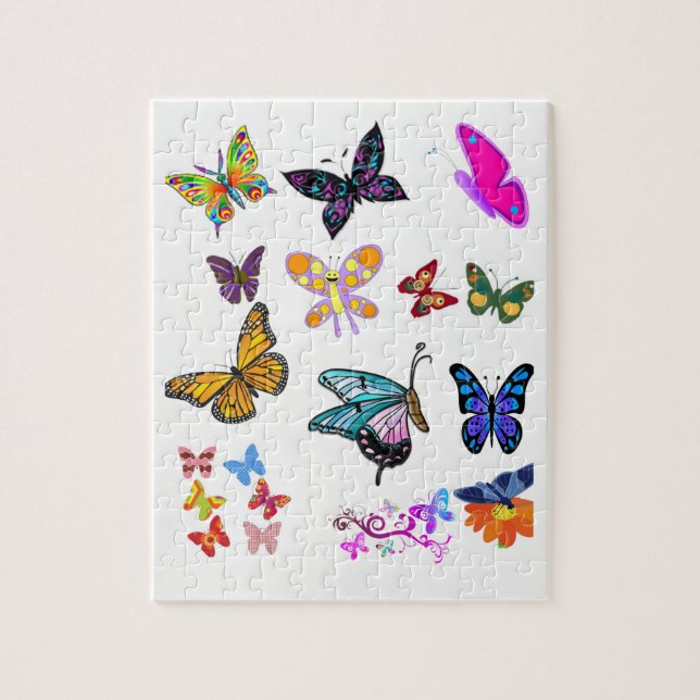Puzzle papillon (Vertical)
