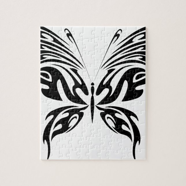 Puzzle Papillon Abstrait (Vertical)