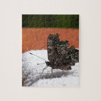Puzzle Papillon camouflage foncé