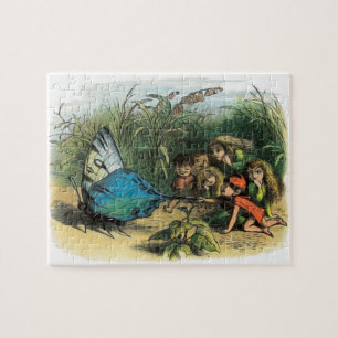 Puzzle Papillon Elf Art Cute Elves Papillons