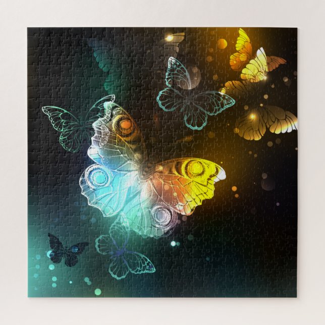 Puzzle Papillon lumineux et papillons de nuit (Vertical)