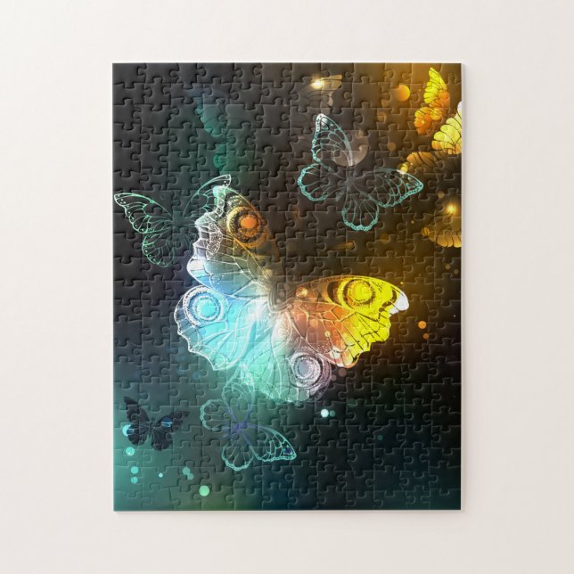 Puzzle Papillon lumineux et papillons de nuit (Vertical)