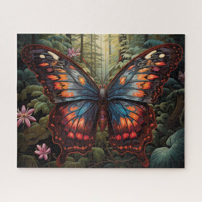 Puzzle Papillon tropical Insect Nature Lover (Horizontal)