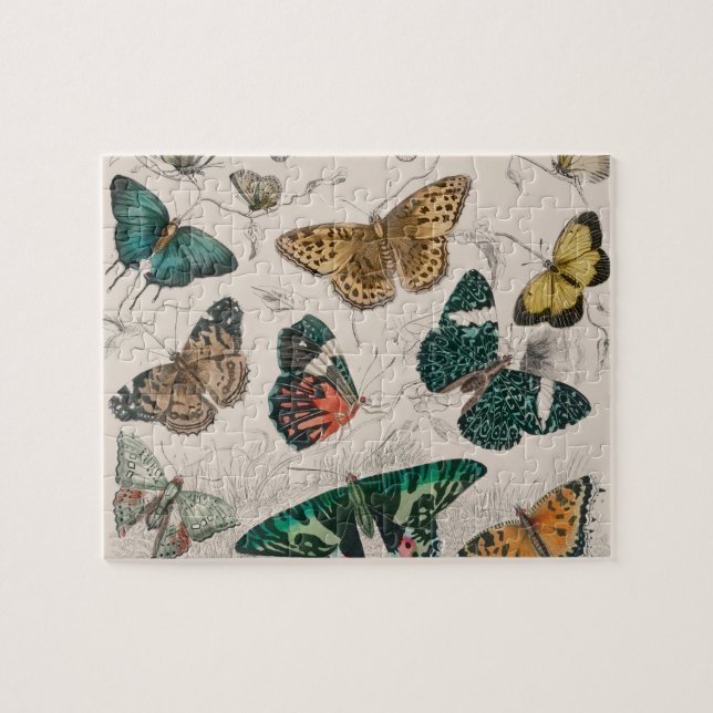 Puzzle Papillons Collection Antique Papillons (Horizontal)