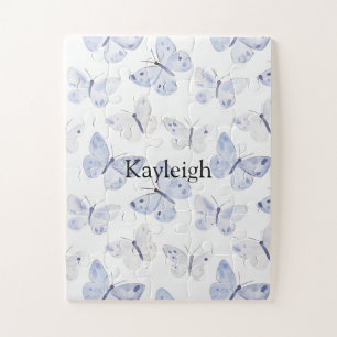 Puzzle Papillons de lavande pourpre