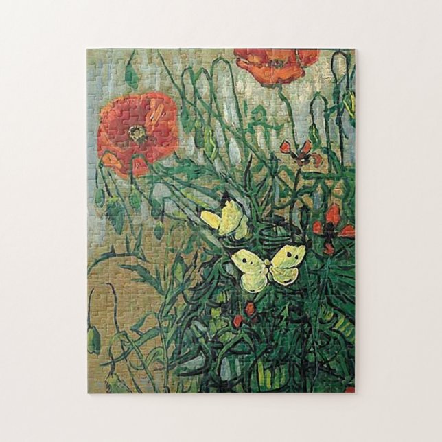 Puzzle Papillons et papillons Van Gogh Art (Vertical)