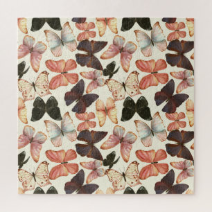 Puzzle Papillons tropicaux : Motif imperméable.