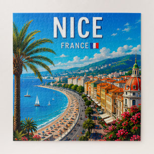 Puzzle Paradis côtier de la Riviera française de Nice