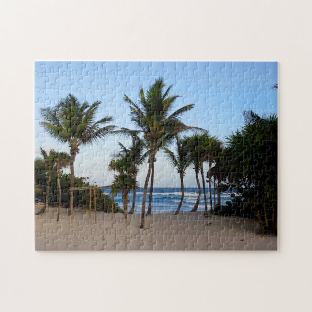 Puzzle Paradis de plage dans le Maya de la Riviera - (Horizontal)