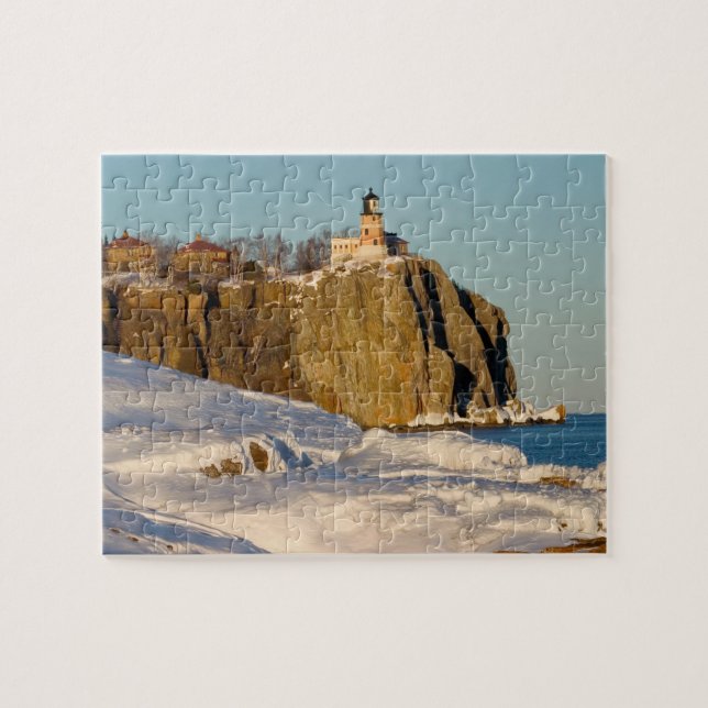 Puzzle Parc d'état de Split Rock Lighthouse sur le lac (Horizontal)