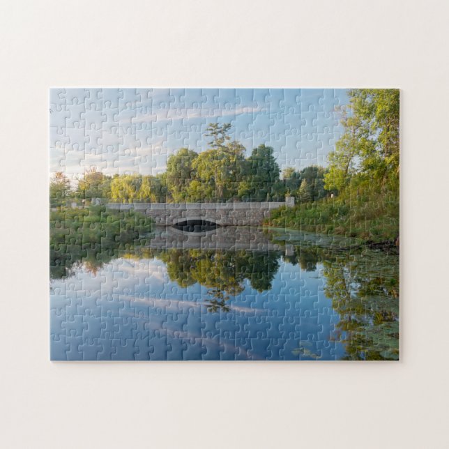 Puzzle Parc et pont du lac Normandale (Horizontal)