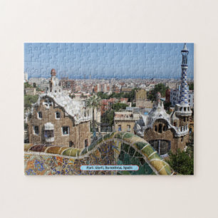 Puzzle Parc Güell, Barcelone, Espagne