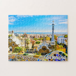 Puzzle Parc Guell, Barcelone, Espagne