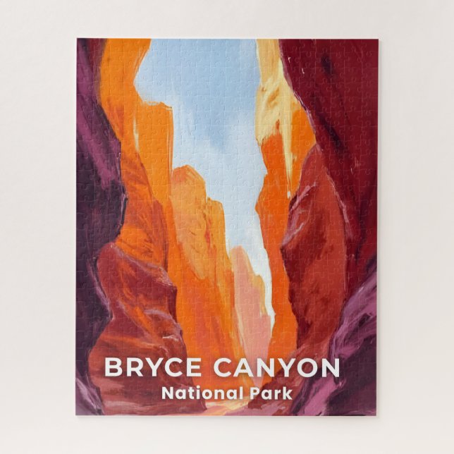 Puzzle Parc national de Bryce Canyon | Voyage dans l'Utah (Vertical)