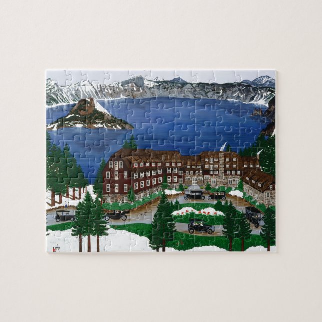 Puzzle Parc national de Crater Lake (Horizontal)