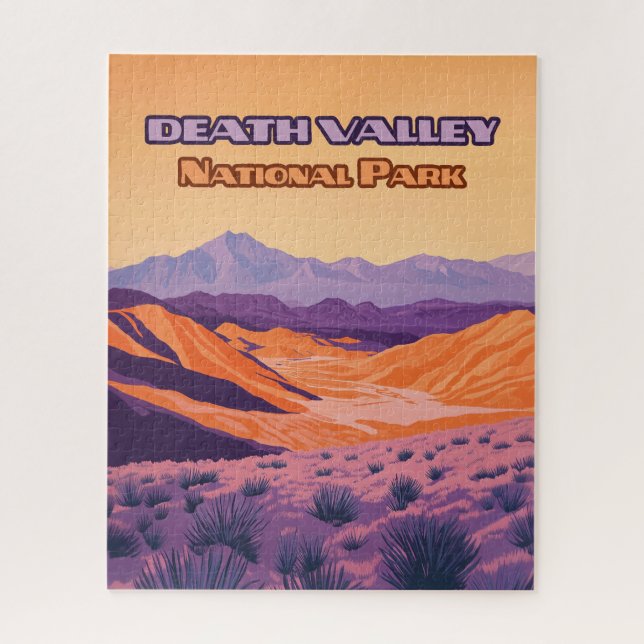 Puzzle Parc national de Death Valley Californie Nevada (Vertical)