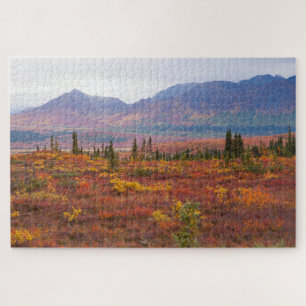 Puzzle Parc National De Denali, Alaska En Pittoresque Aut