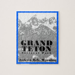 Puzzle Parc national de Grand Teton - 8x10 -110 pcs