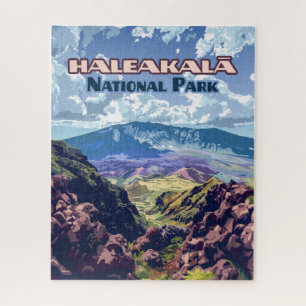 Puzzle Parc national de Haleakala Maui Volcano Hawaii